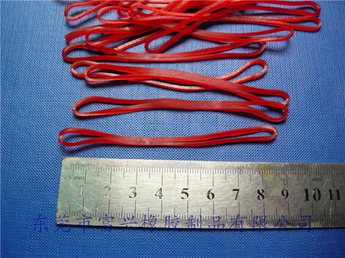 红色乳胶圈橡筋圈牛皮筋