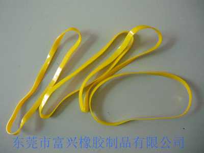 黄色防老化TPU胶圈橡皮筋