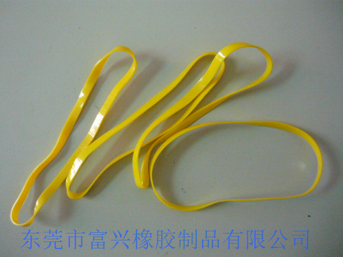 黄色防老化TPU胶圈橡皮筋