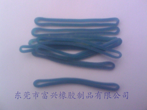 蓝色乳胶圈橡胶圈橡筋圈橡皮圈橡皮筋