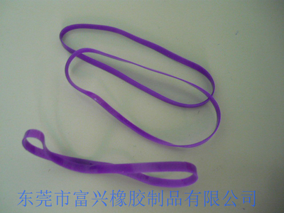 紫色防老化TPU胶圈橡皮筋橡筋圈发圈