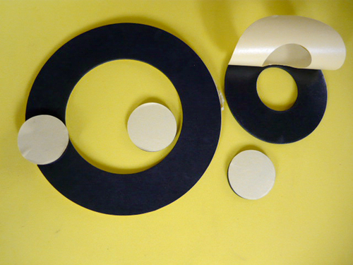 背胶冲型杂件脚垫