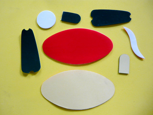 背胶冲型杂件脚垫