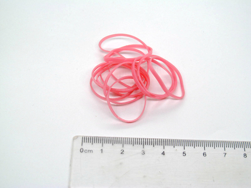 彩色普通料TPE一次性橡皮筋