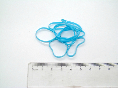 彩色普通料TPE一次性橡皮筋