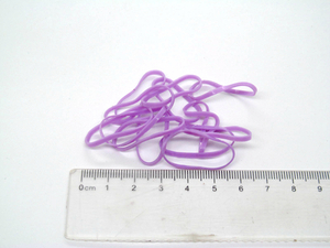 彩色普通料TPE一次性橡皮筋