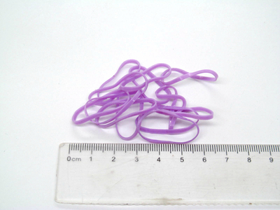 彩色普通料TPE一次性橡皮筋