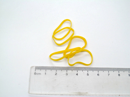 彩色普通料TPE一次性橡皮筋